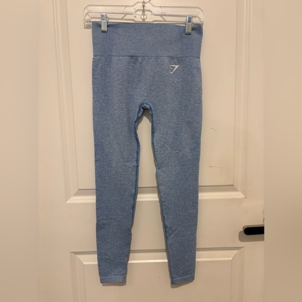 Gymshark Light Blue 2.0 leggings Med